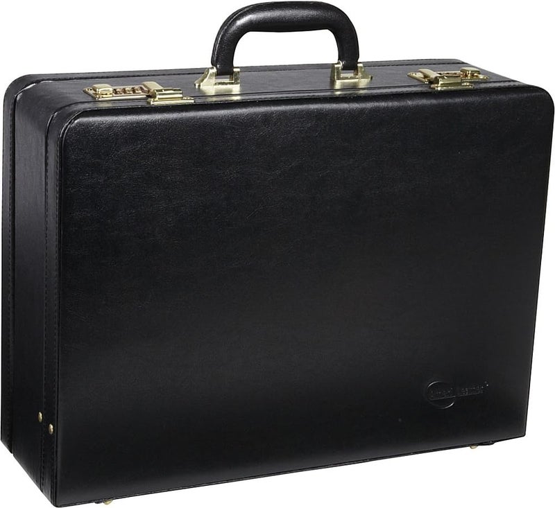 Amerileather Amerilether Large Expandable Faux Leather Attachè Case (#2894-89) - Image 1